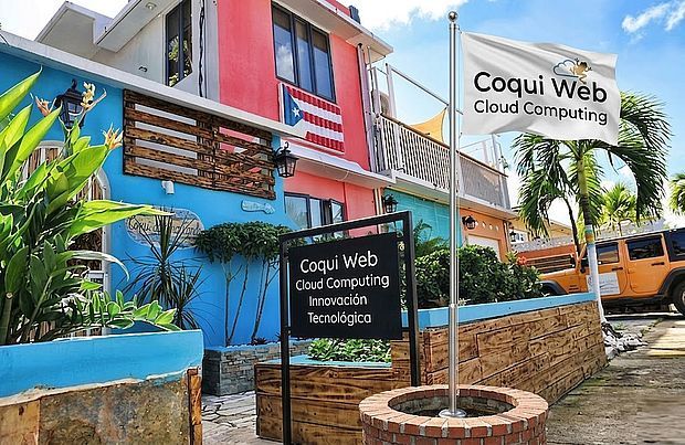 Coqui Web Illustration Flag